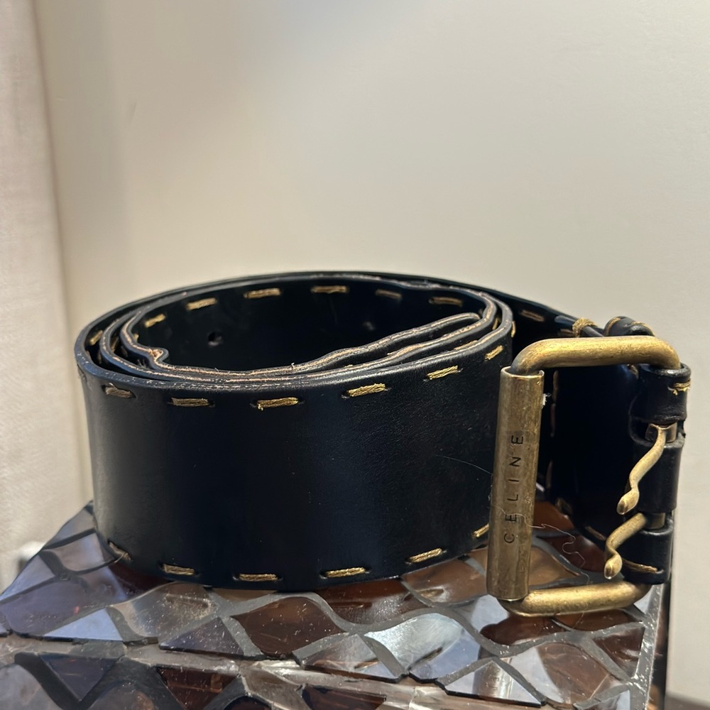 Celine stitch belt